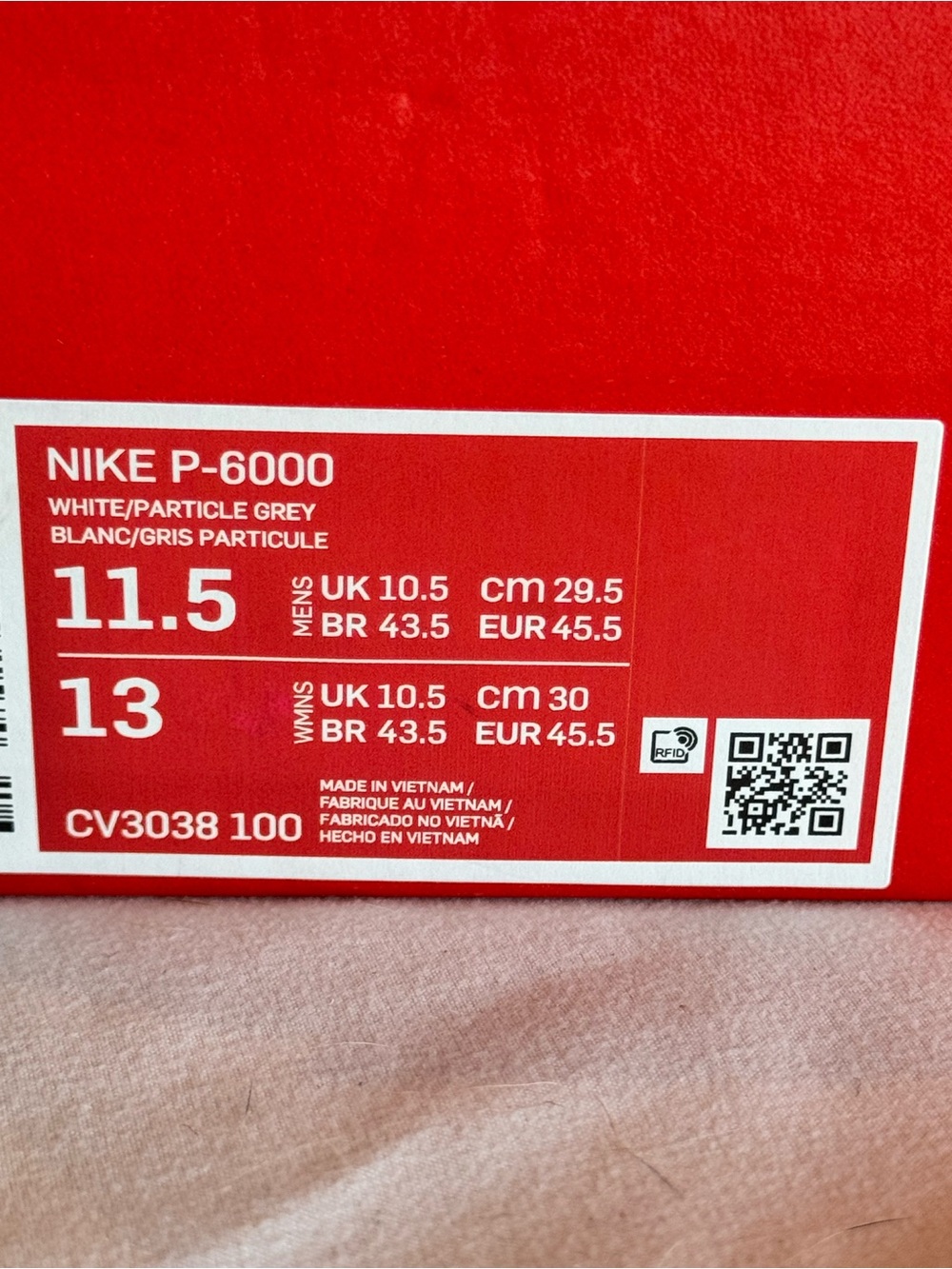 Like new Nike P-6000 - Picture 7 of 7
